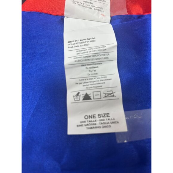 Captain America Kids‎ -  Cape & Mask Set - By Rubies - One Size - Picture 4 of 5